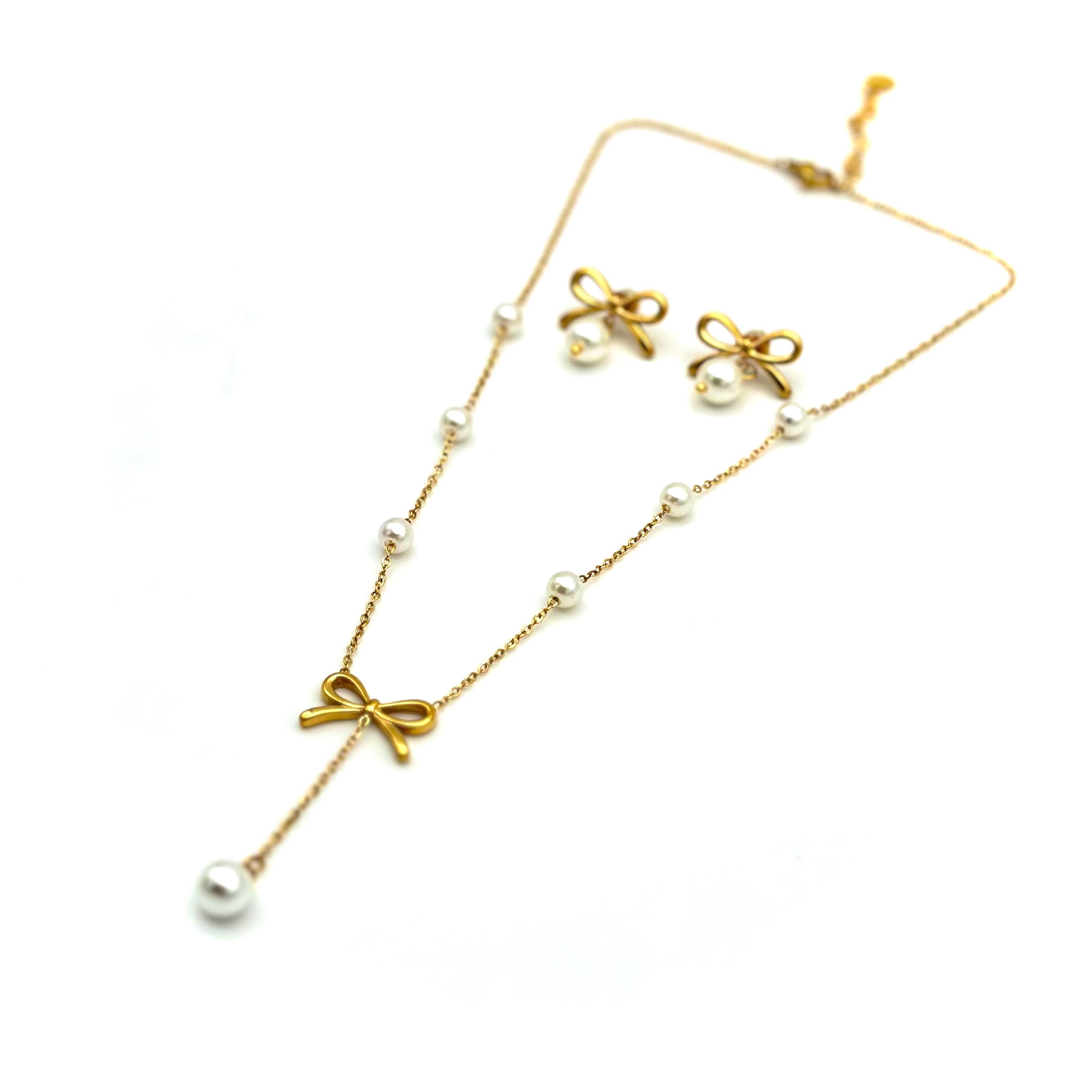 Serenity Bow Knot Necklace