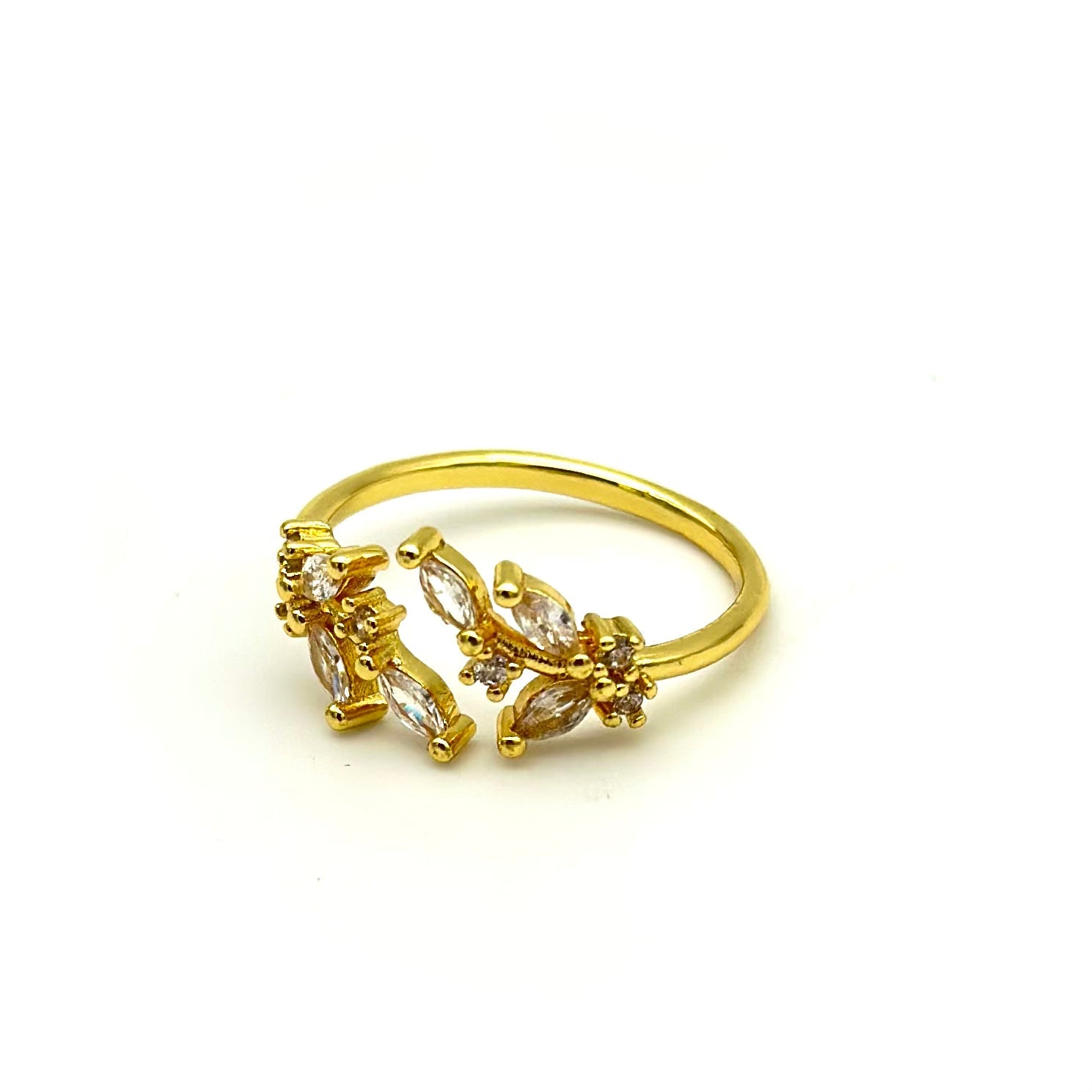 Enigma Leaf Ring